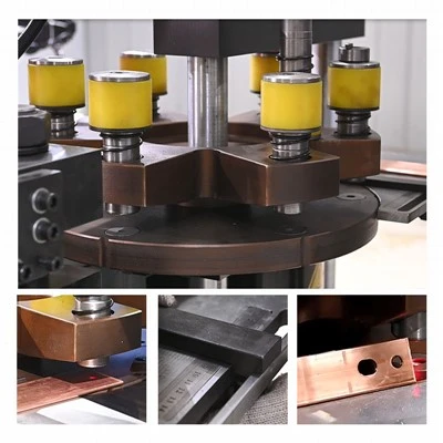 Servo Motor Automatic Stopper Busbar Processing Machine